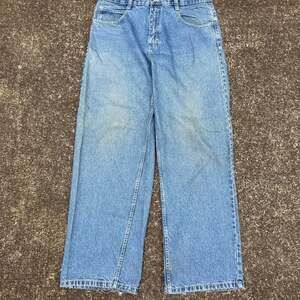 Vintage Southpole Baggy Blue Denim Jeans, Size 36 — Y2K Skater Streetwear